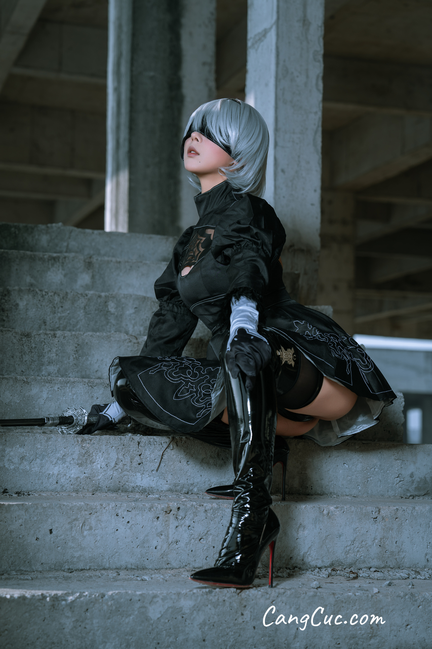 Coser@云溪溪 (Yunx1x1) & 奶桃 – 2B本 YoRHa No.2 Type B 下 ảnh 143